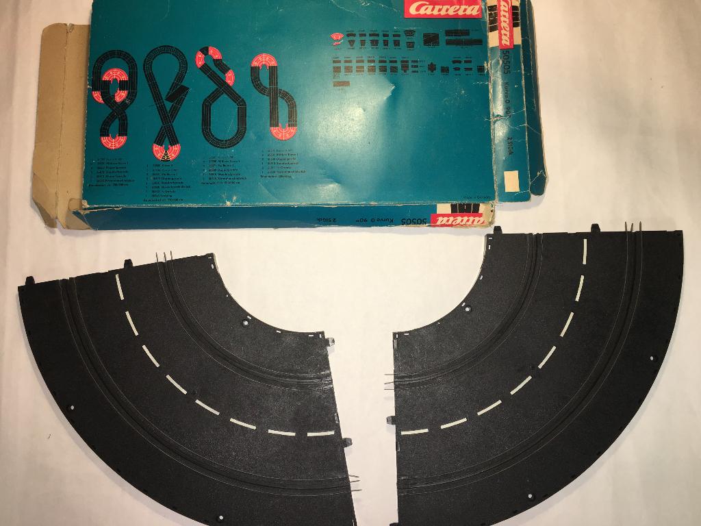 Carrera Universal baanstukken + bochten in originele dozen, Racebaan, Zelf te bouwen, Carrera, Ophalen of Verzenden