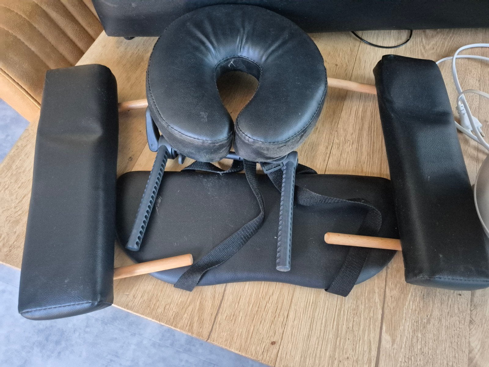 Massagetafel met hot stones, Sport en Fitness, Massageproducten, Ophalen, Massagetafel