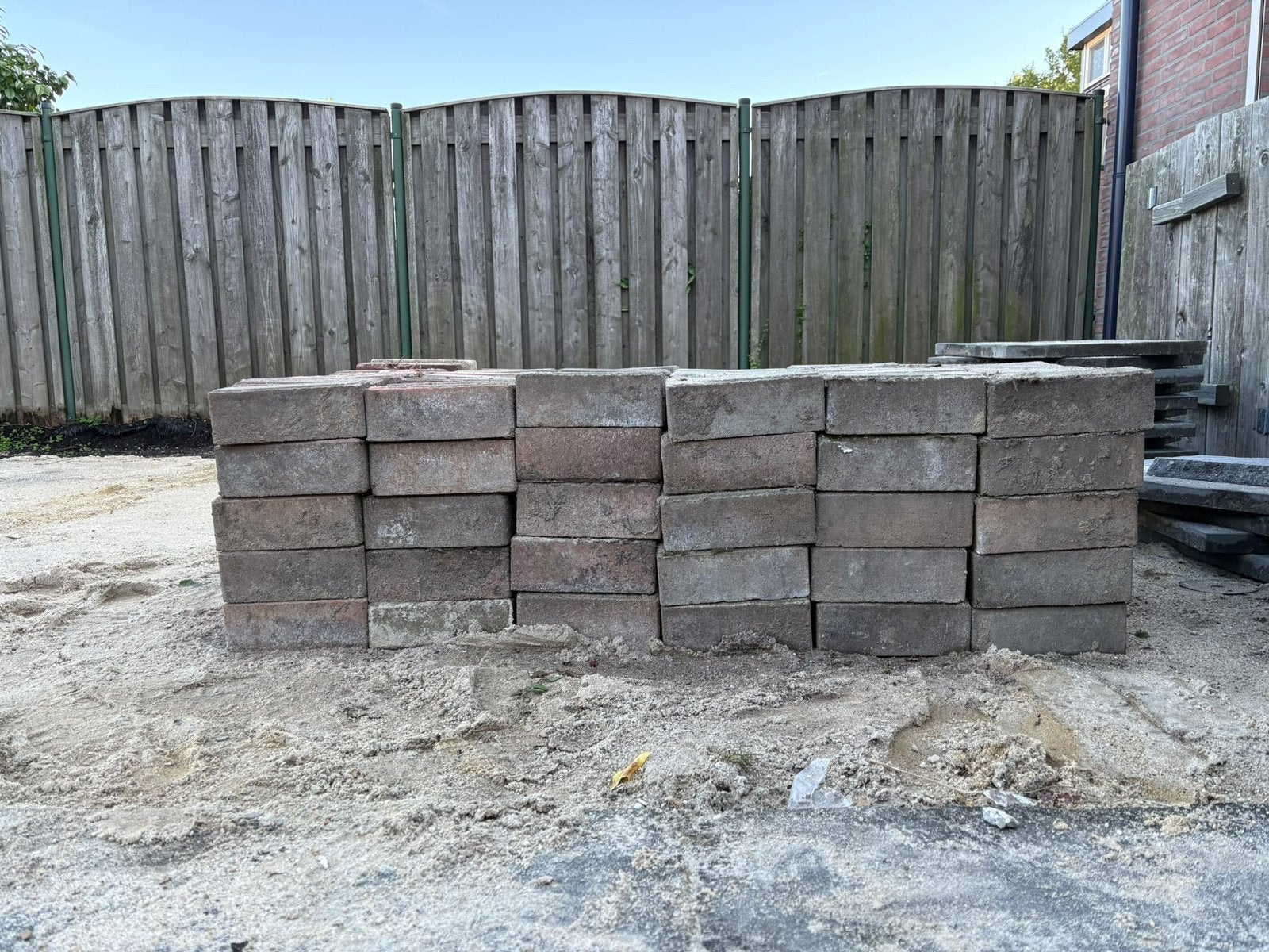 Klinkers 300 stuks, Ophalen, Gebruikt, Klinkers, Minder dan 5 m²