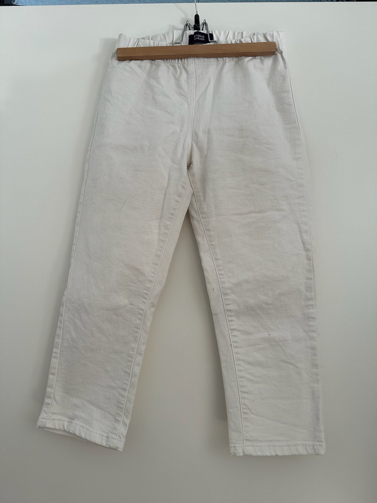 Witte jeans tregging van Studio Anneloes, Wit, Ophalen of Verzenden, Zo goed als nieuw, Driekwart
