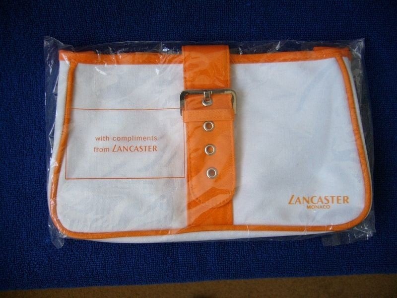 Lancaster cosmetica tasje / toilettasje nog splinternieuw, Ophalen of Verzenden, Nieuw, Zwart, Gehele gezicht