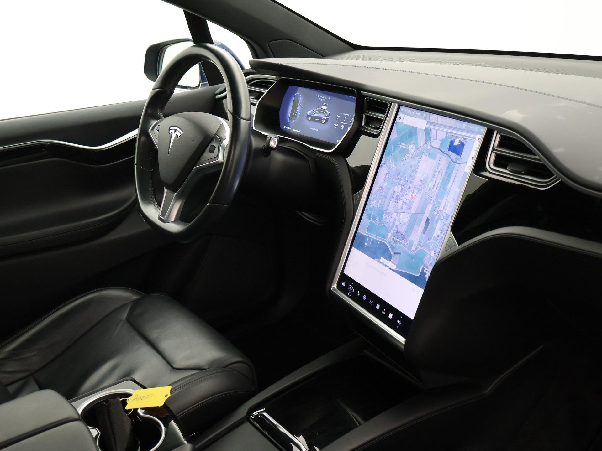 Tesla Model X 75D + TREKHAAK 2250 KG | LEDER | PANORAMA | LU, Auto's, Automaat, Model X, Gebruikt, 124 €/maand