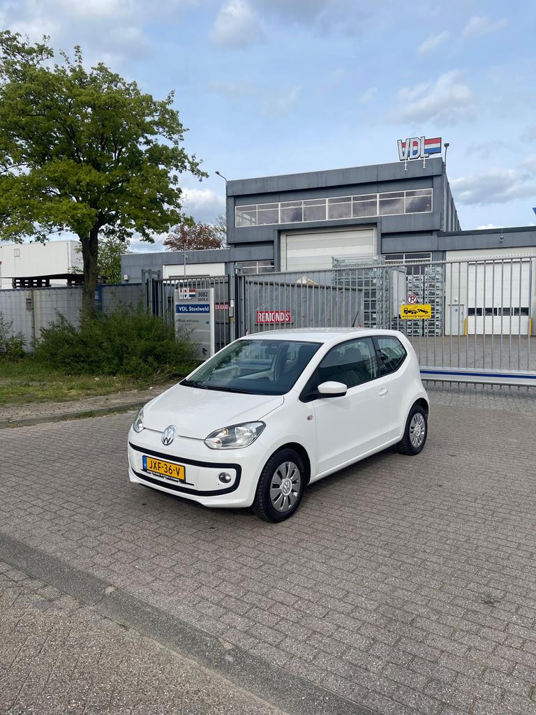 Volkswagen up! 1.0 44KW/60PK 3-DRS 2015 Wit, Auto's, Volkswagen, Particulier, up!, ABS, Airbags, Centrale vergrendeling, Digitale radio-ontvangst