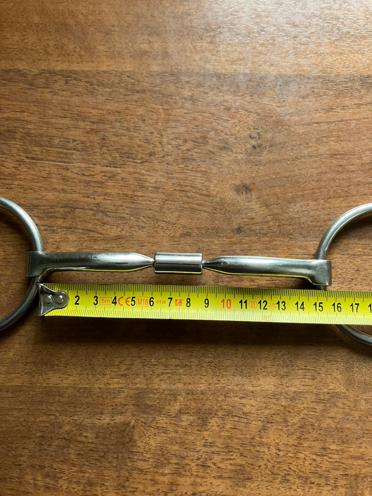 Myler level 1 Watertrens 13,5cm, Dieren en Toebehoren, Ophalen of Verzenden, Zo goed als nieuw, Myler, Bit