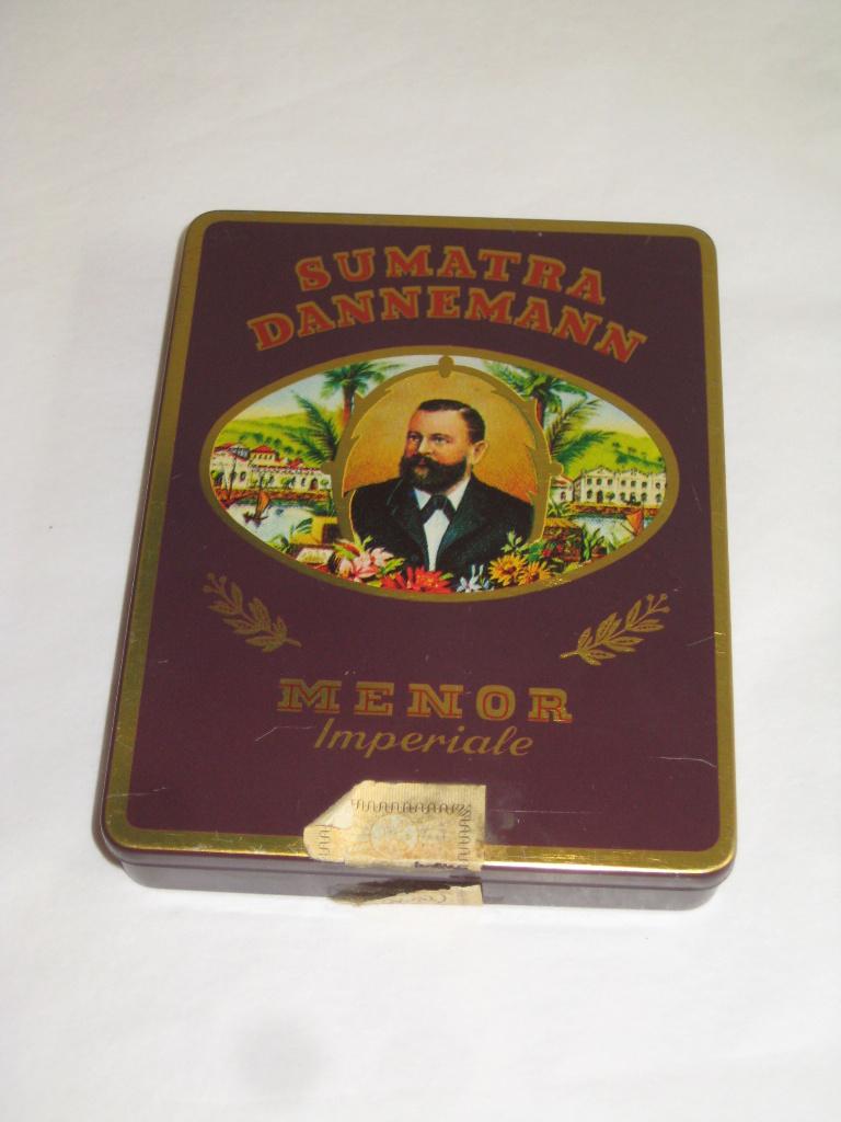 blikje sigaren sumatra dannemann menor imperiale, Ophalen of Verzenden, Zo goed als nieuw, Overige