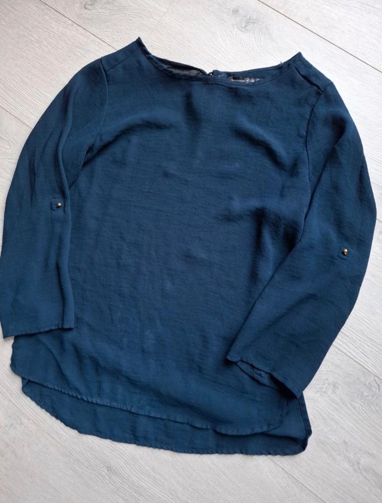 Atmosphere top driekwart mouwen blauw maat 36, Ophalen of Verzenden, Zo goed als nieuw, Maat 36 (S), Blauw
