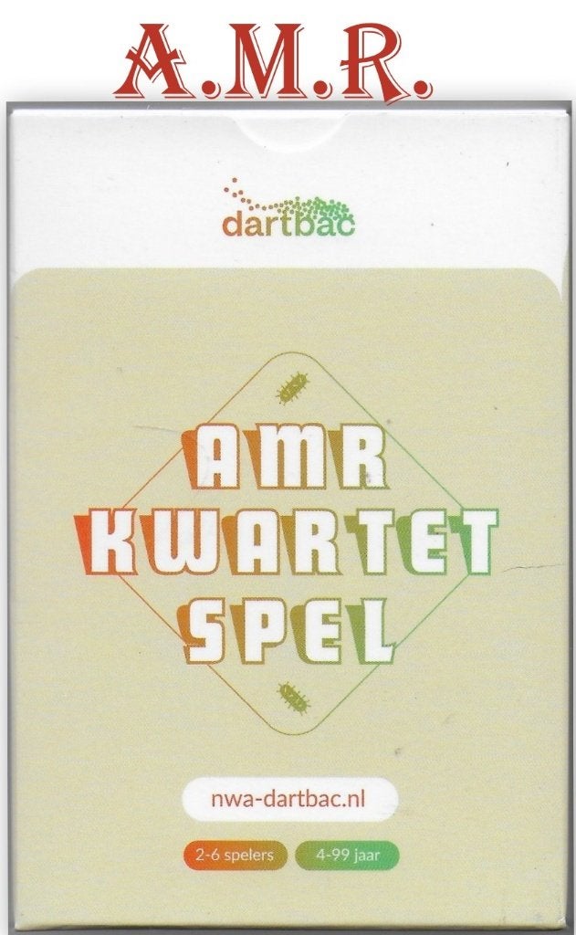 A.M.R. Kwartetspel uitgave van NWA-Dartbac, Verzamelen, Ophalen of Verzenden, Zo goed als nieuw, Kwartet(ten)