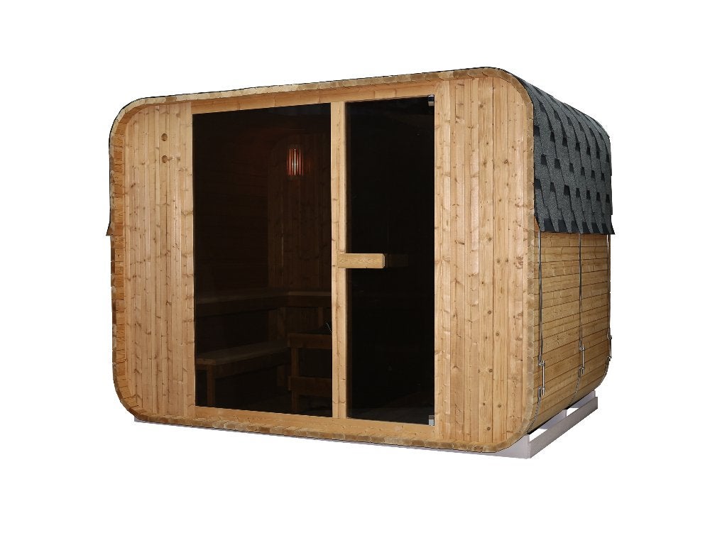 Passion | Evora 300 Sauna Multiroom | Nieuw uit voorraad, Ophalen of Verzenden, Nieuw, Fins of Traditioneel, Complete sauna