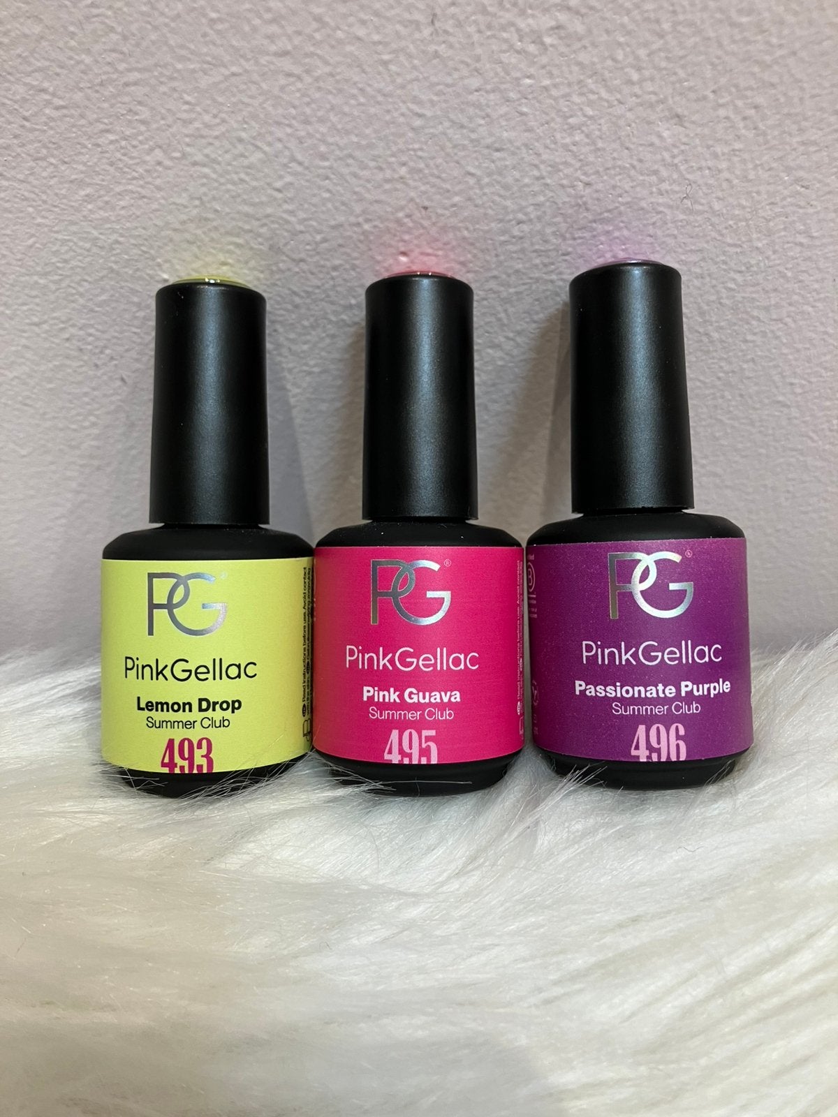 3x Pink Gellac NIEUW!!!, Ophalen of Verzenden, Nieuw, Roze, Handen en Nagels