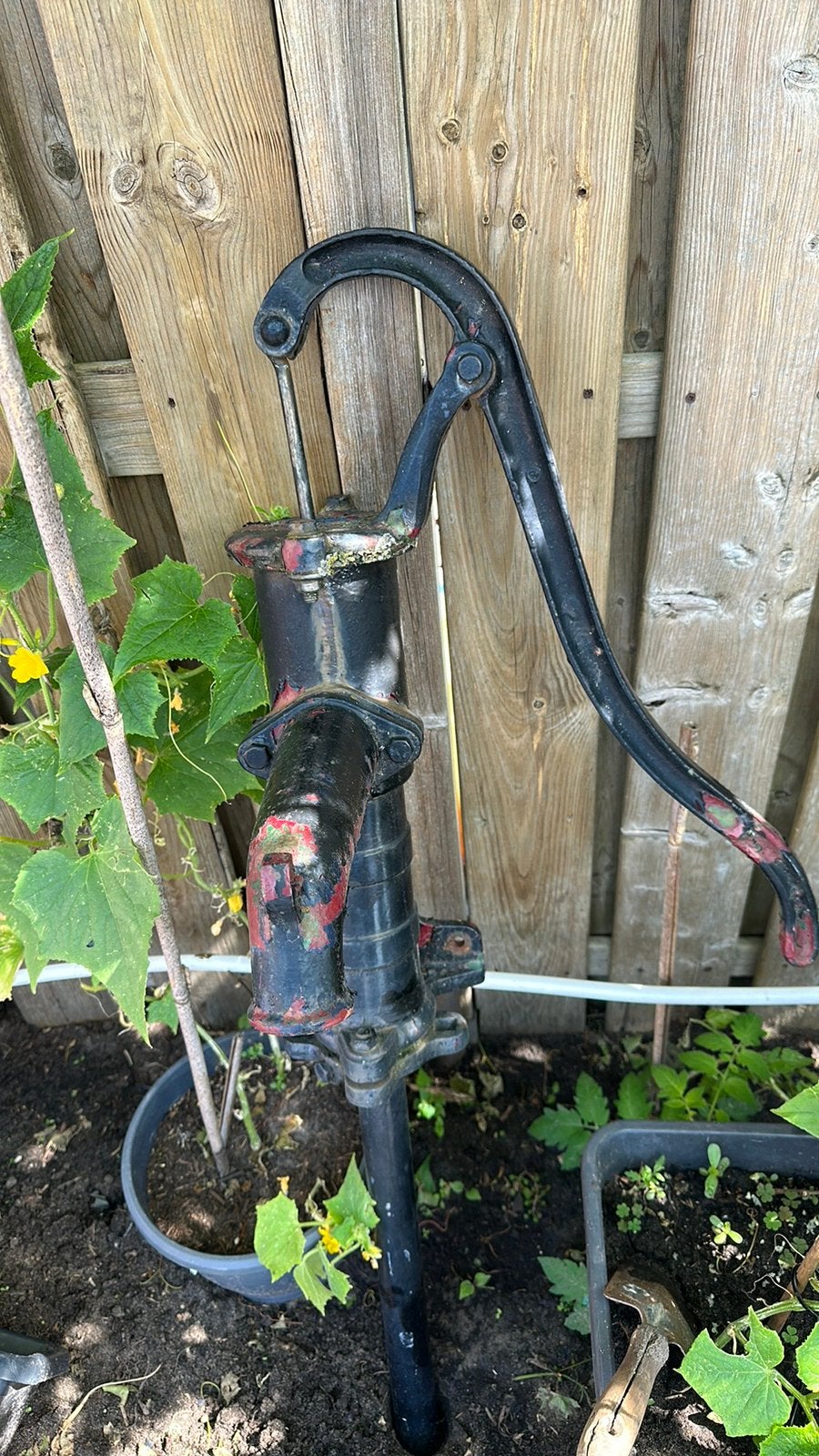Waterpomp antiek, Tuin en Terras, Ophalen, Zo goed als nieuw, Handmatig, Overige typen