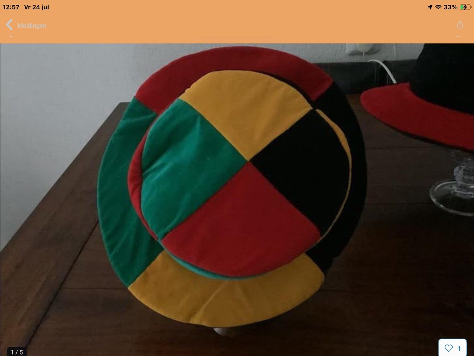 Fluwelen Tovenaars-model Hoed - Winkelnieuw!, Verzenden, Nieuw, One size fits all, Hoed