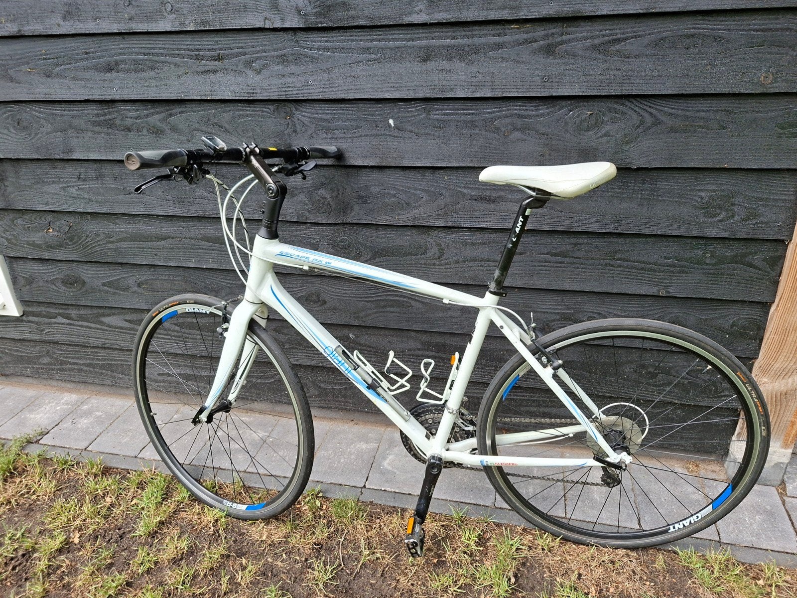 Witte Giant dames fiets, Ophalen, Gebruikt, Minder dan 10 versnellingen, Giant