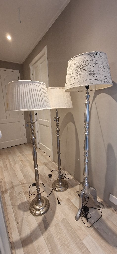 Riviera Maison vloer lamp, Ophalen, Klassiek, vintage, Riveira Maison, E27 (groot), Zo goed als nieuw