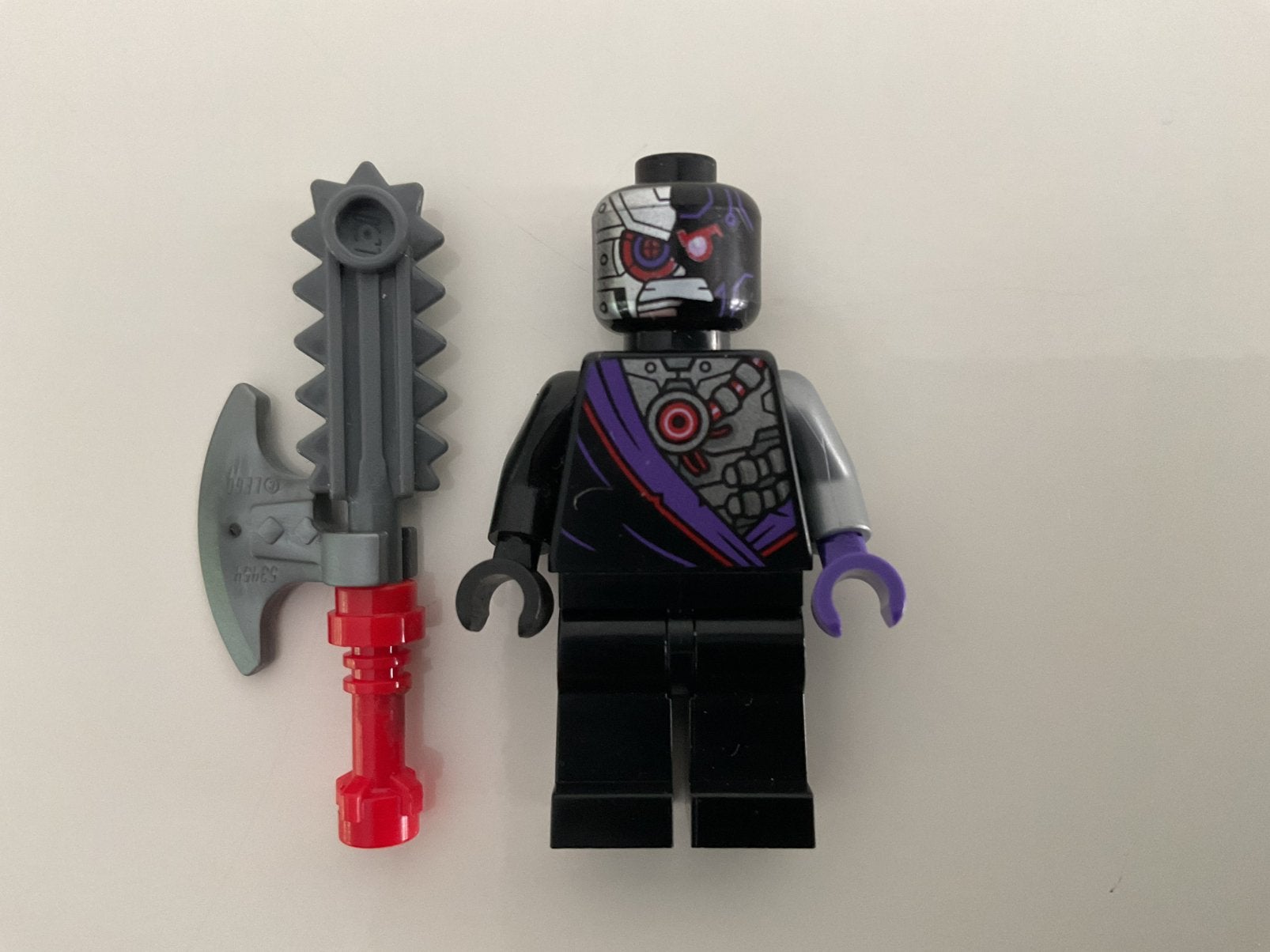 LEGO Ninjago - minifiguur - njo0582 - Nindroid - Legacy, Compleet, Lego, Ophalen of Verzenden, Zo goed als nieuw