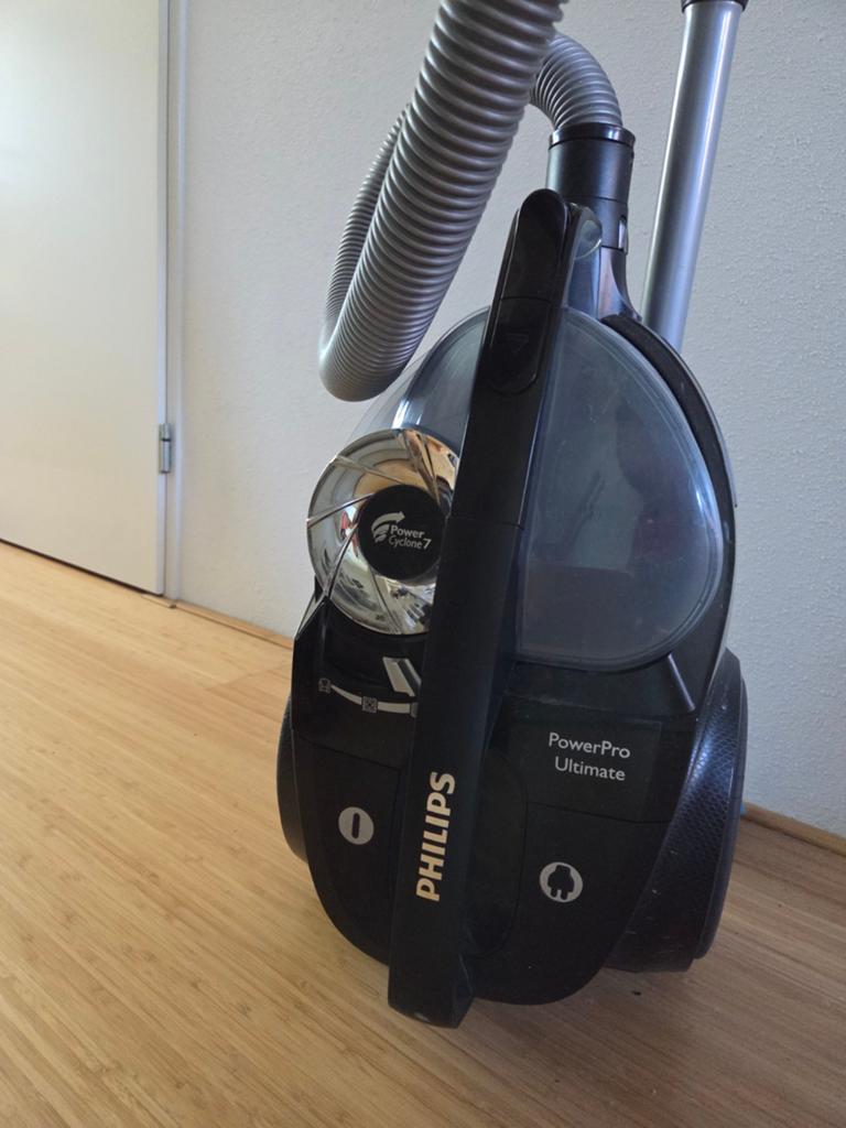 (Voor reparatie) Philips PowerPro Ultimate Stofzuiger, Gebruikt, Philips, Ophalen of Verzenden, Sledestofzuiger