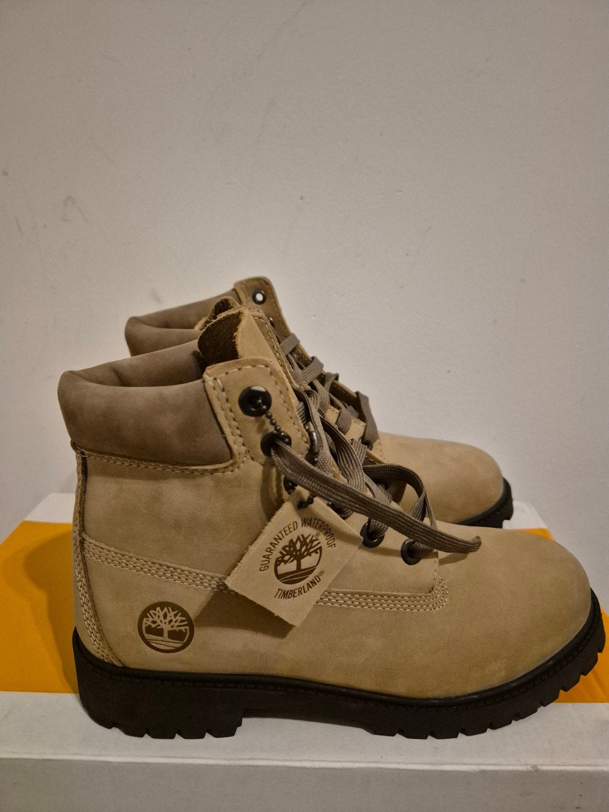 Timberland Laarzen - Maat 38, Beige, Nieuw, Ophalen of Verzenden, Timberland