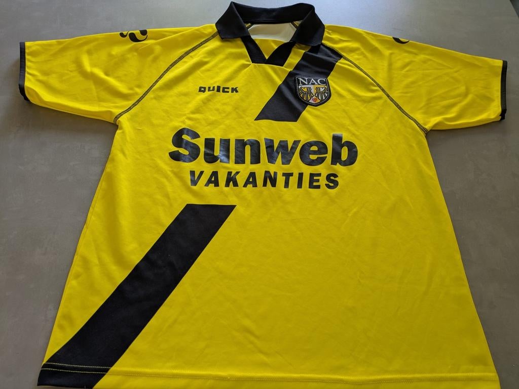 Voetbalshirt NAC Breda vintage shirt 2005 Zeer Mooi, Sport en Fitness, Voetbal, Maat L, Ophalen of Verzenden, Zo goed als nieuw