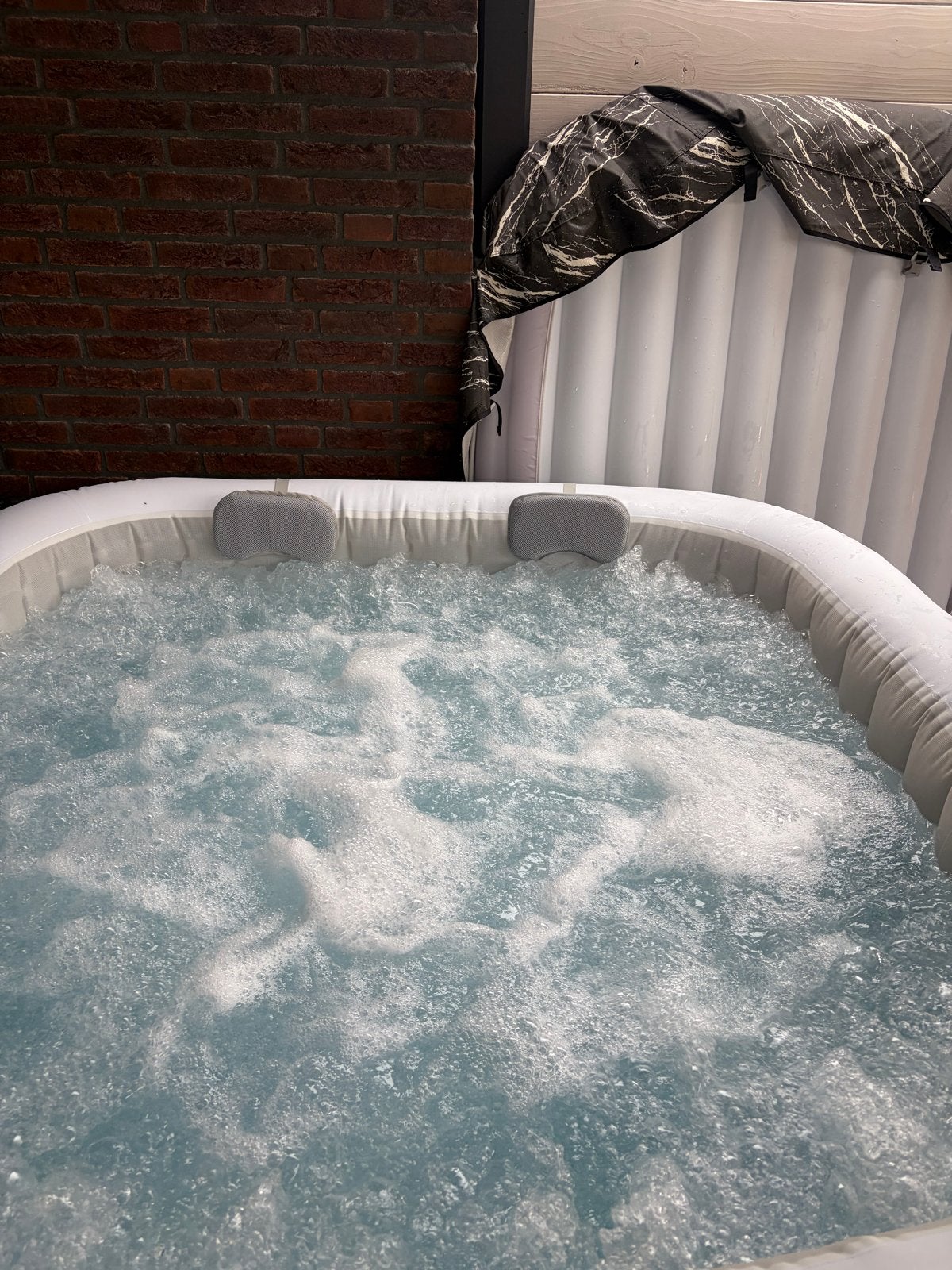 Lay-Z-Spa Hollywood opblaasbare jacuzzi, enkele maanden gebr, Ophalen, Gebruikt, Minder dan 80 cm, Opblaaszwembad