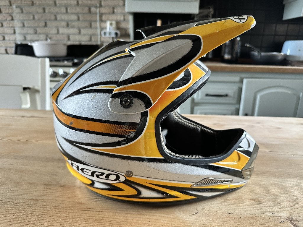 Aero cross helm, offroad helm Maat XL,, Motoren, Kleding | Motorhelmen, Offroadhelm, XL, Ophalen of Verzenden, Nieuw met kaartje