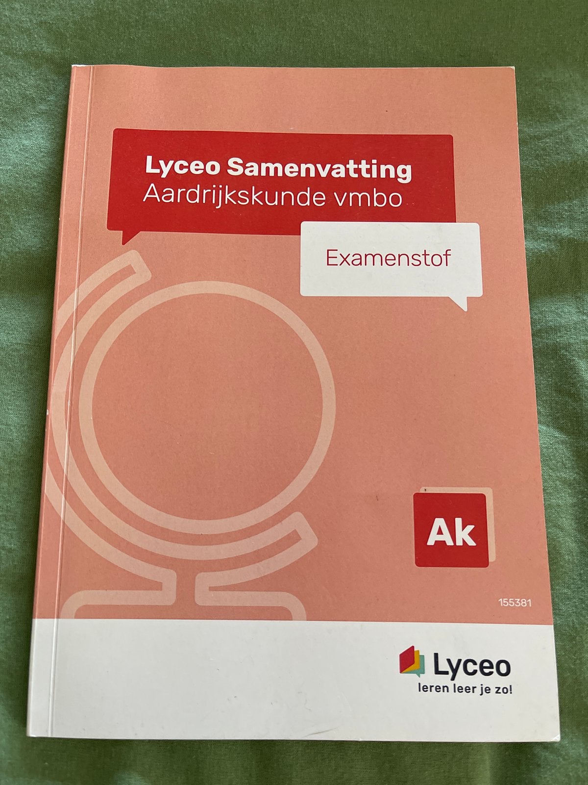 Lyceo Samenvatting Aardrijkskunde vmbo Examenstof, Ophalen of Verzenden, Gamma, Zo goed als nieuw, LBO