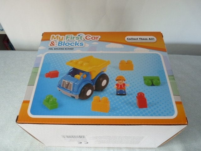 Mijn eerste vracht  kiepauto met blokken Nieuw, Ophalen of Verzenden, Nieuw