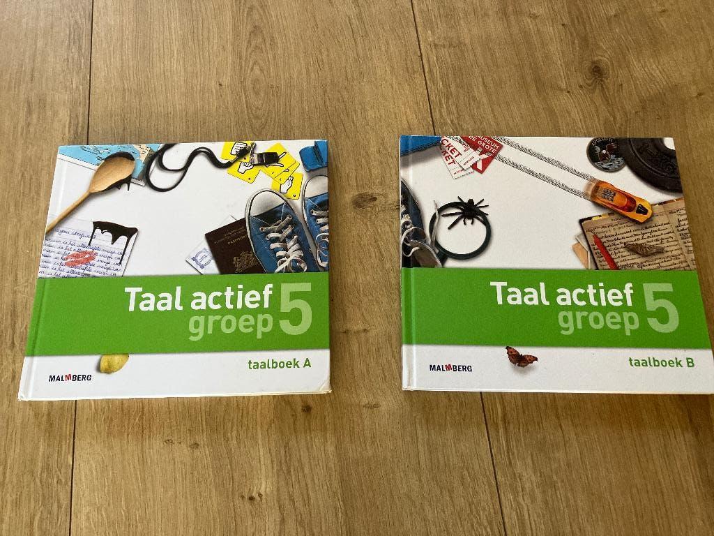 Taal actief boek A en B groep 5 gratis, Boeken, Ophalen, Zo goed als nieuw, Overige niveaus, Nederlands
