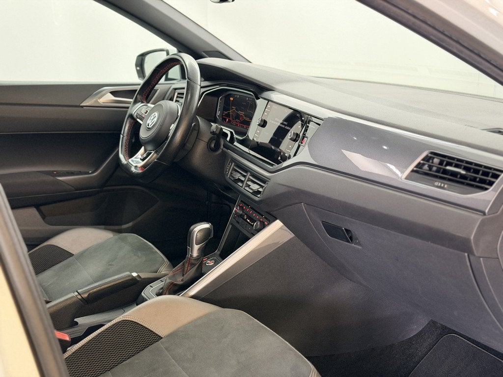 Volkswagen Polo 2.0 TSI GTI | Pano | Leder/alcantara | Keyle, Auto's, Volkswagen, Gebruikt, 4 cilinders, Wit, Automatische klimaatregeling