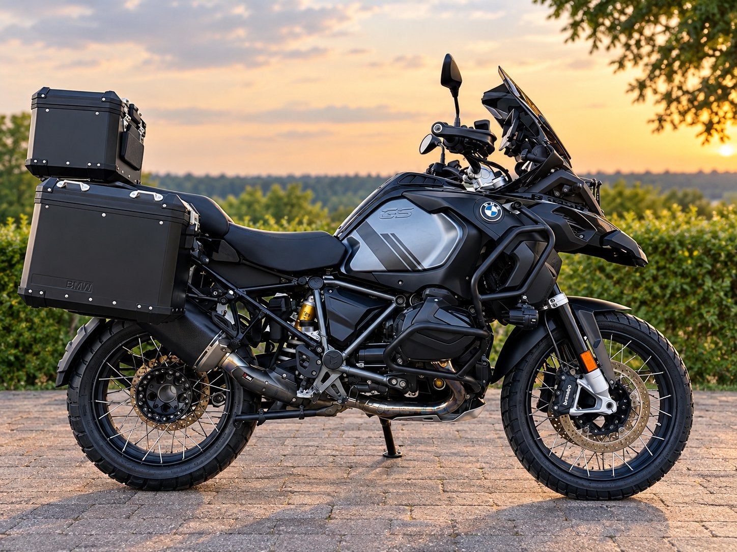 1250 gs adventure alle paketten carpuride BMW jas akrapovic, Particulier, Toermotor