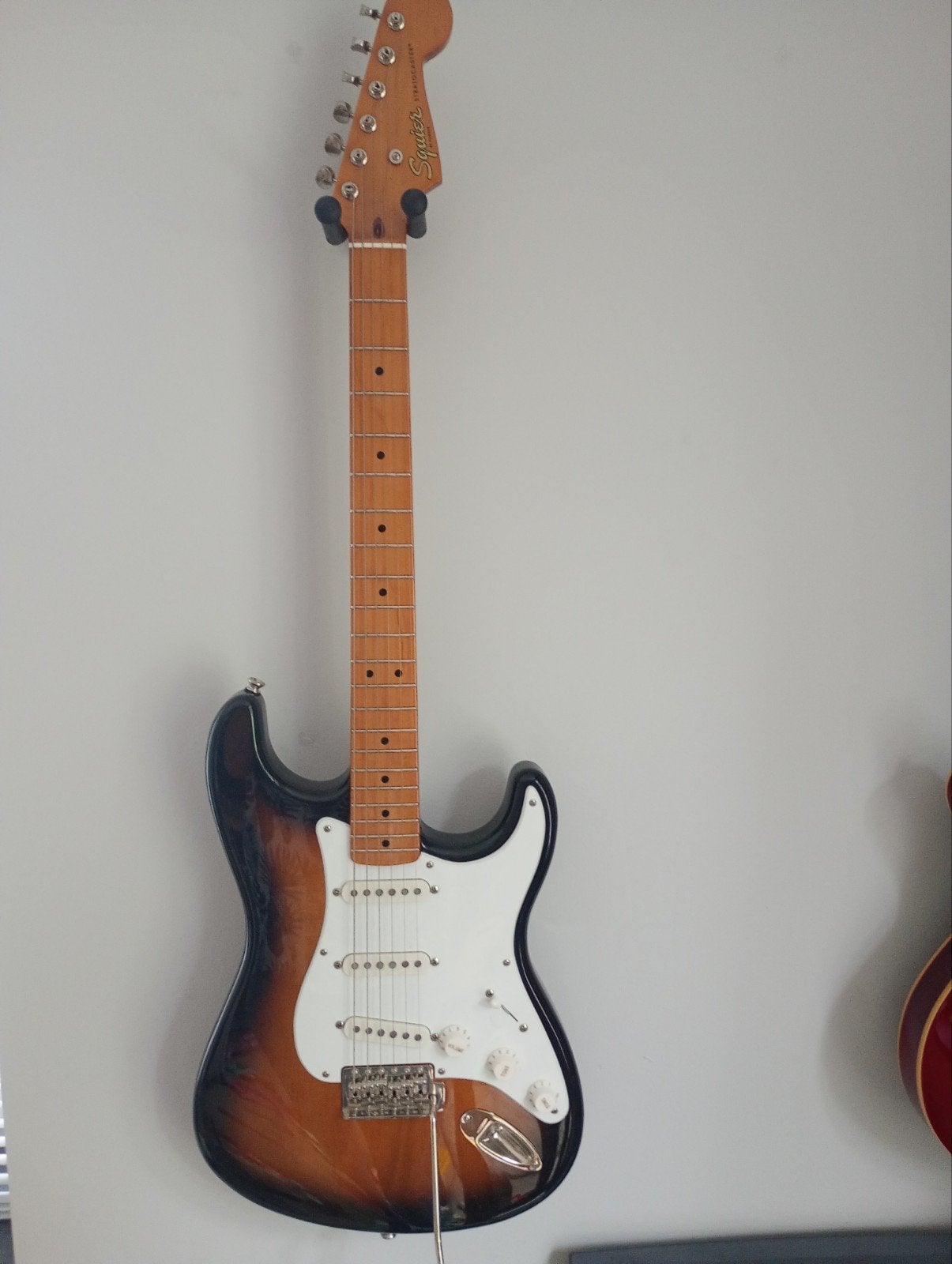 elektrische gitaar squier classic vibe, Muziek en Instrumenten, Snaarinstrumenten | Gitaren | Bas, Ophalen, Zo goed als nieuw