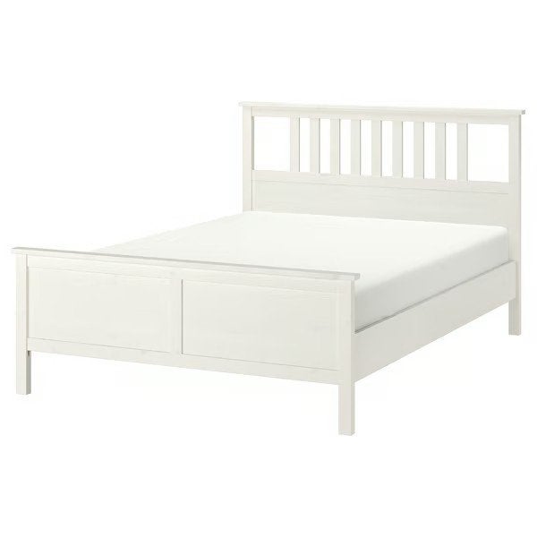 Ikea hemnes bed inclusief lade, Ophalen, Wit, Tweepersoons, Zo goed als nieuw