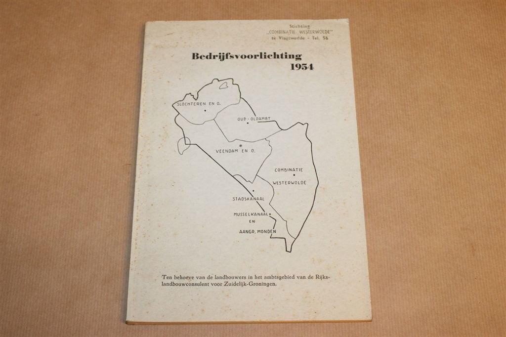 Bedrijfsvoorlichting 1954 — Landbouw Groningen, Zeldzaam, Boeken, Geschiedenis | Stad en Regio, Ophalen of Verzenden, Gelezen