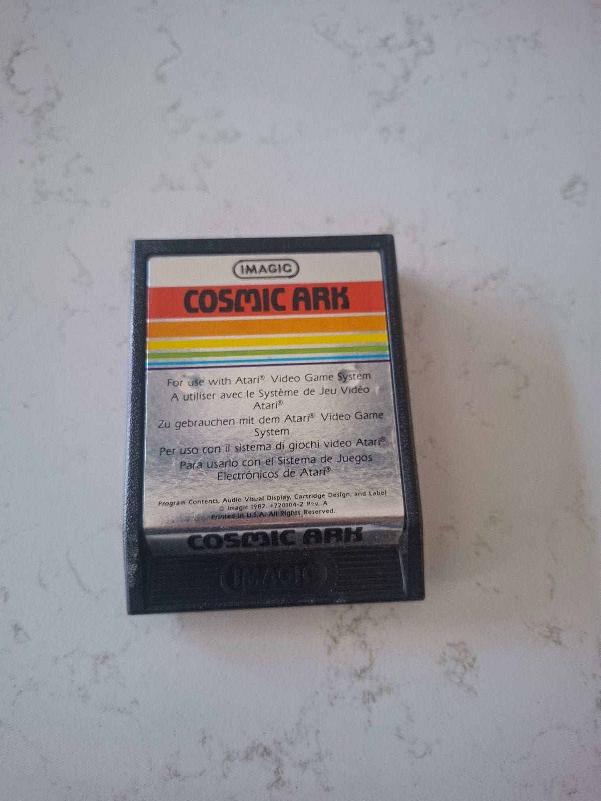 Cosmic Ark Imagic Atari Video Game System Cartridge, 1 speler, Ophalen of Verzenden, Atari 2600, Vanaf 7 jaar