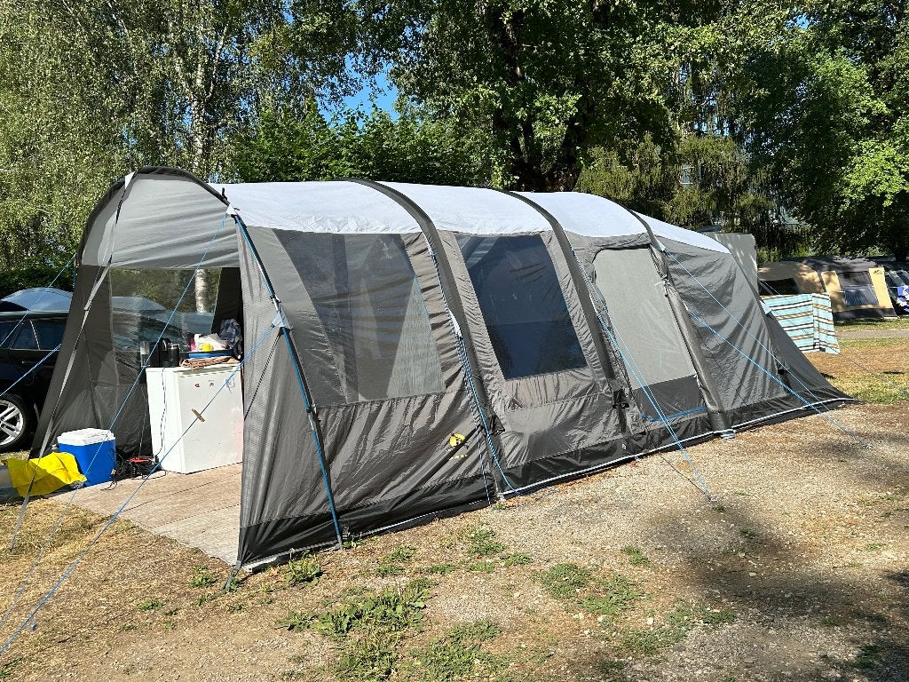 Safarica Hills 360 air tent, Caravans en Kamperen, Ophalen, Zo goed als nieuw, Tot en met 5