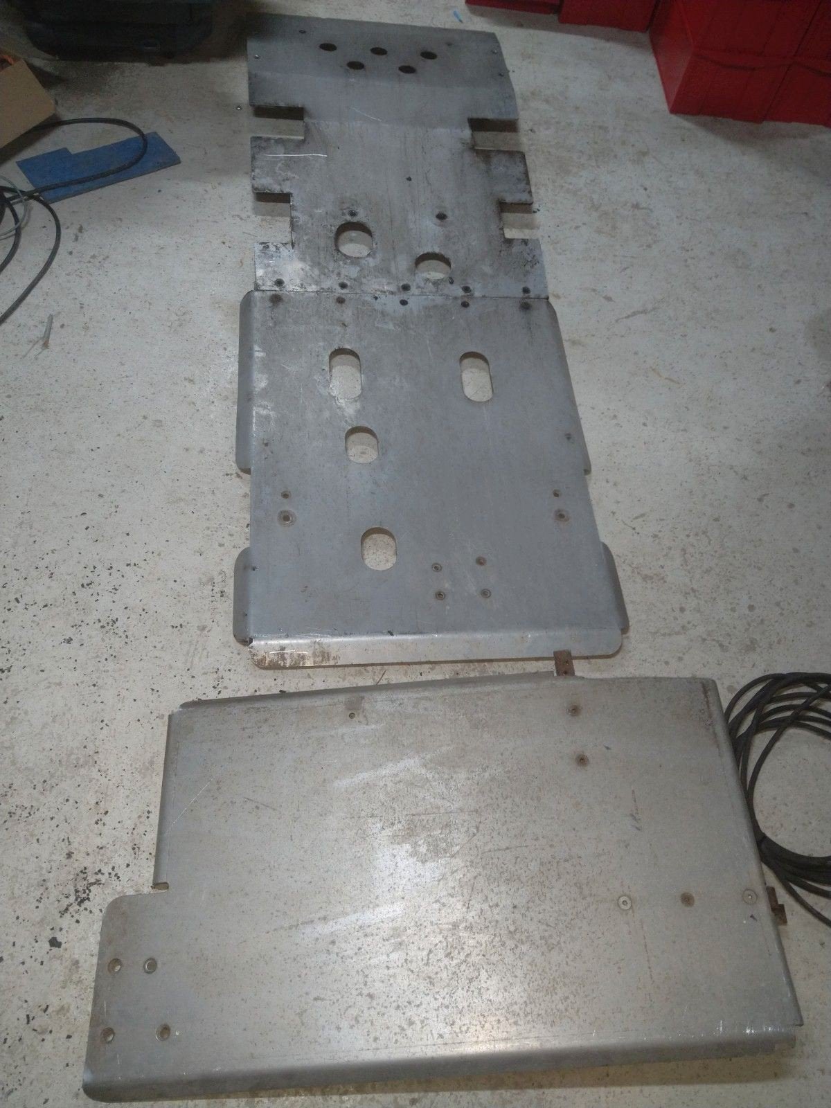 bodemplaat landcruiser 100, Ophalen, Gebruikt, Toyota, Bumper