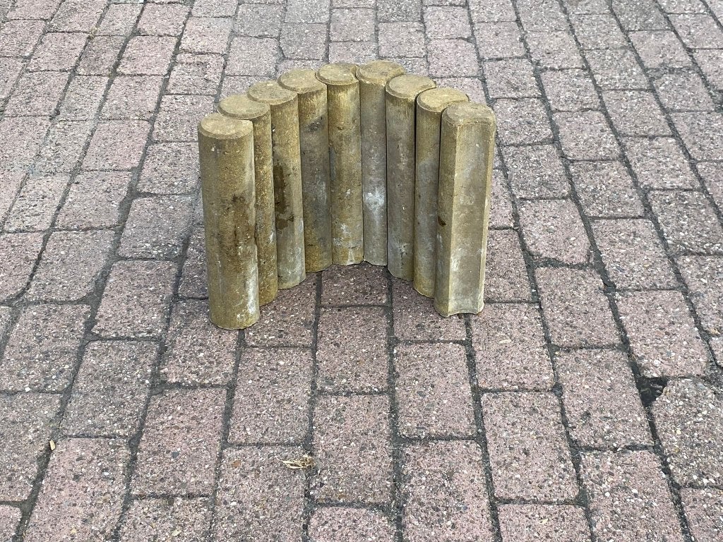 Palissade Rond Geel 8Øx35 cm 28x Stukprijs: €3,00!, Ophalen, 25 tot 50 cm, Blok, Nieuw