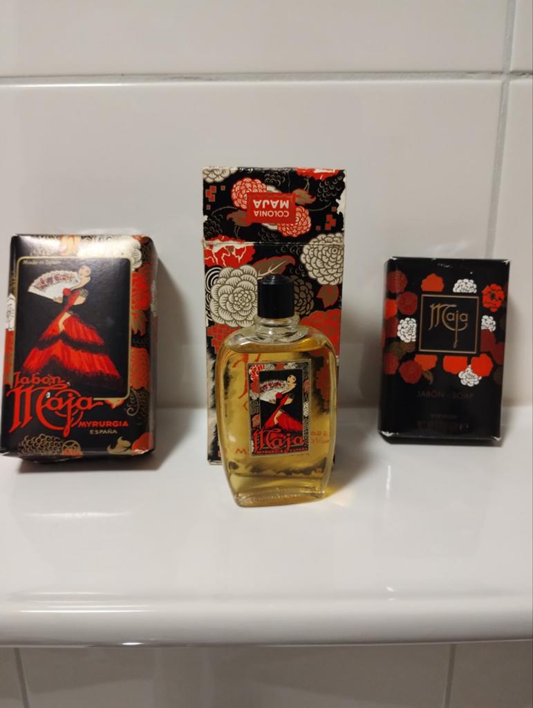 NOS Maja Myrurgia espana zeep en eau de cologne no.622, Verzamelen, Ophalen of Verzenden