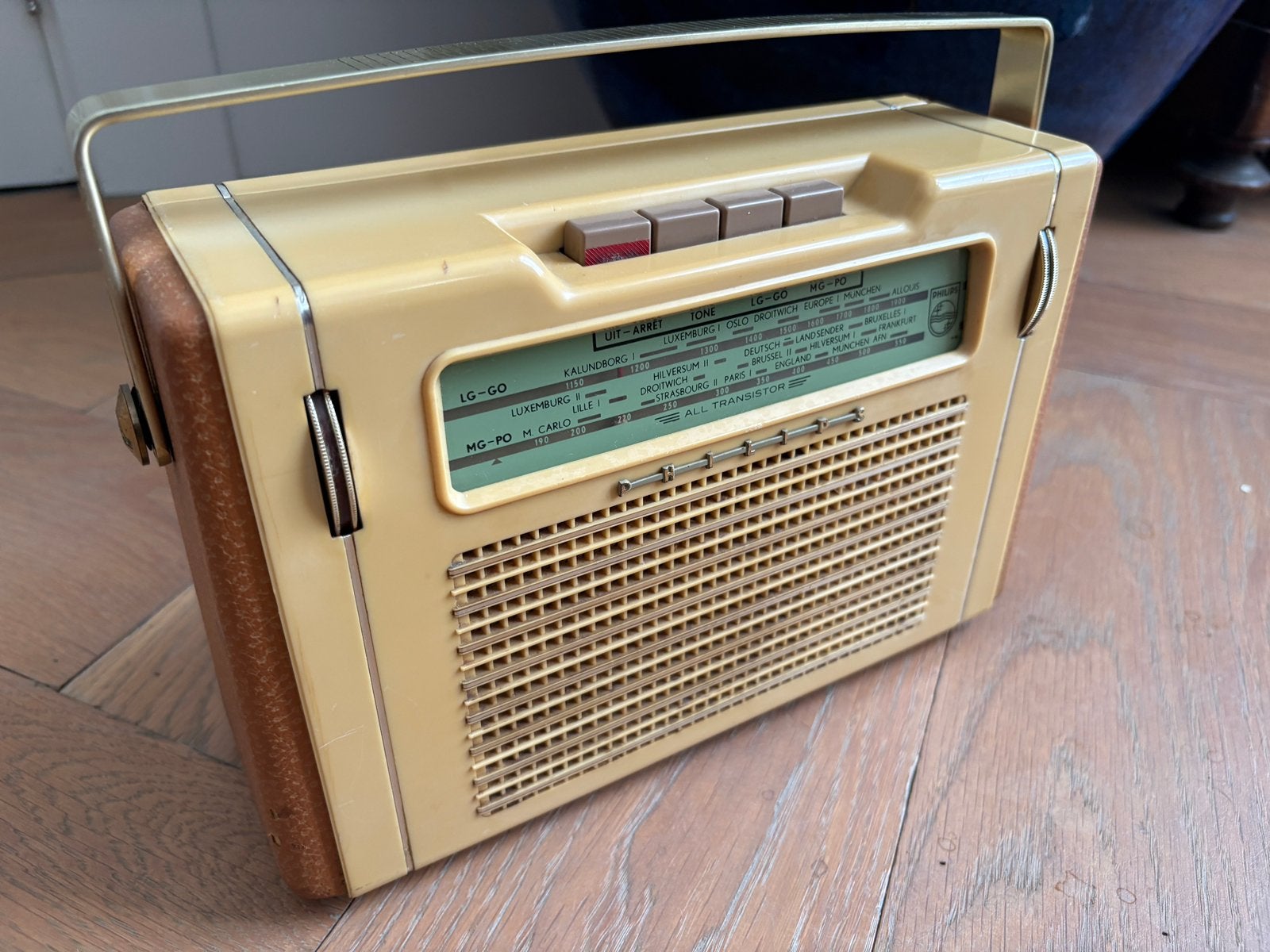 1958 Philips radio, Ophalen of Verzenden