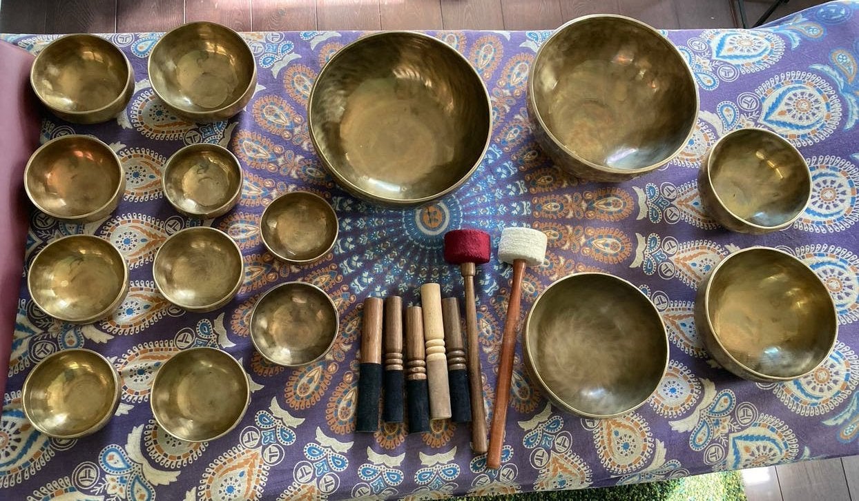 Diverse Tibetaanse klankschalen te koop, Ophalen, Nieuw
