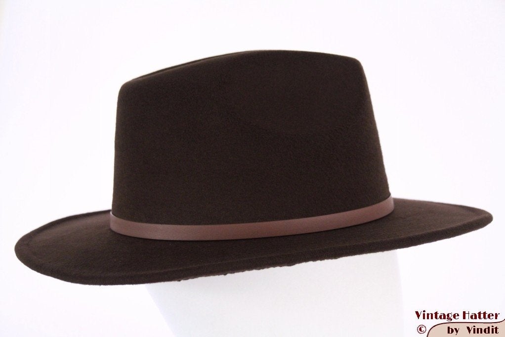 Gleufhoed Outdoor western hoed Hawkins bruin 58 en 59 nieuw, Kleding | Dames, Hoed, Hawkins, Nieuw, Ophalen of Verzenden