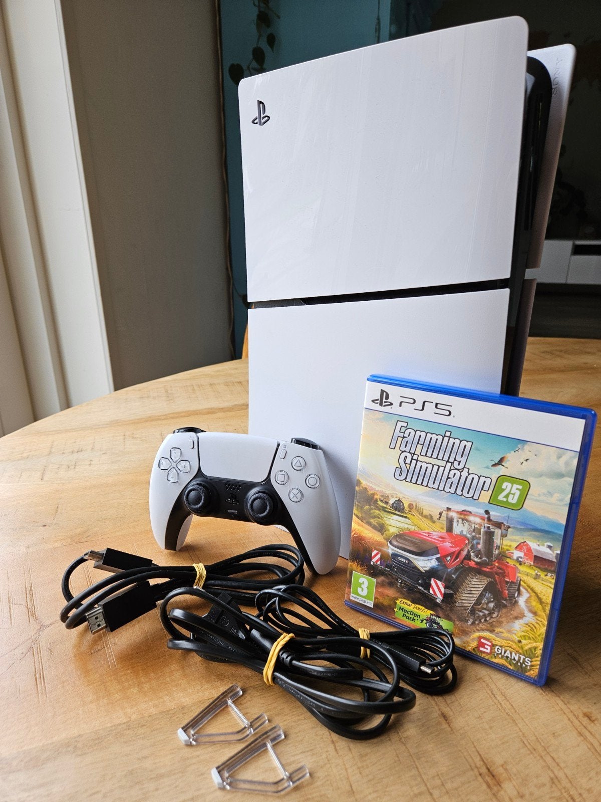 PlayStation 5, Disc edition, Slim met 1 controller, Spelcomputers en Games, Ophalen, Zo goed als nieuw