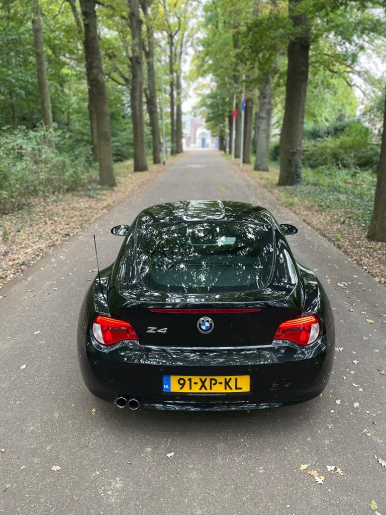 Prachtige Z4 Coupe 3.0si e86 in Black Sapphire-Saddle Brown, Auto's, BMW, Automaat, Bruin, 6 cilinders, Coupé