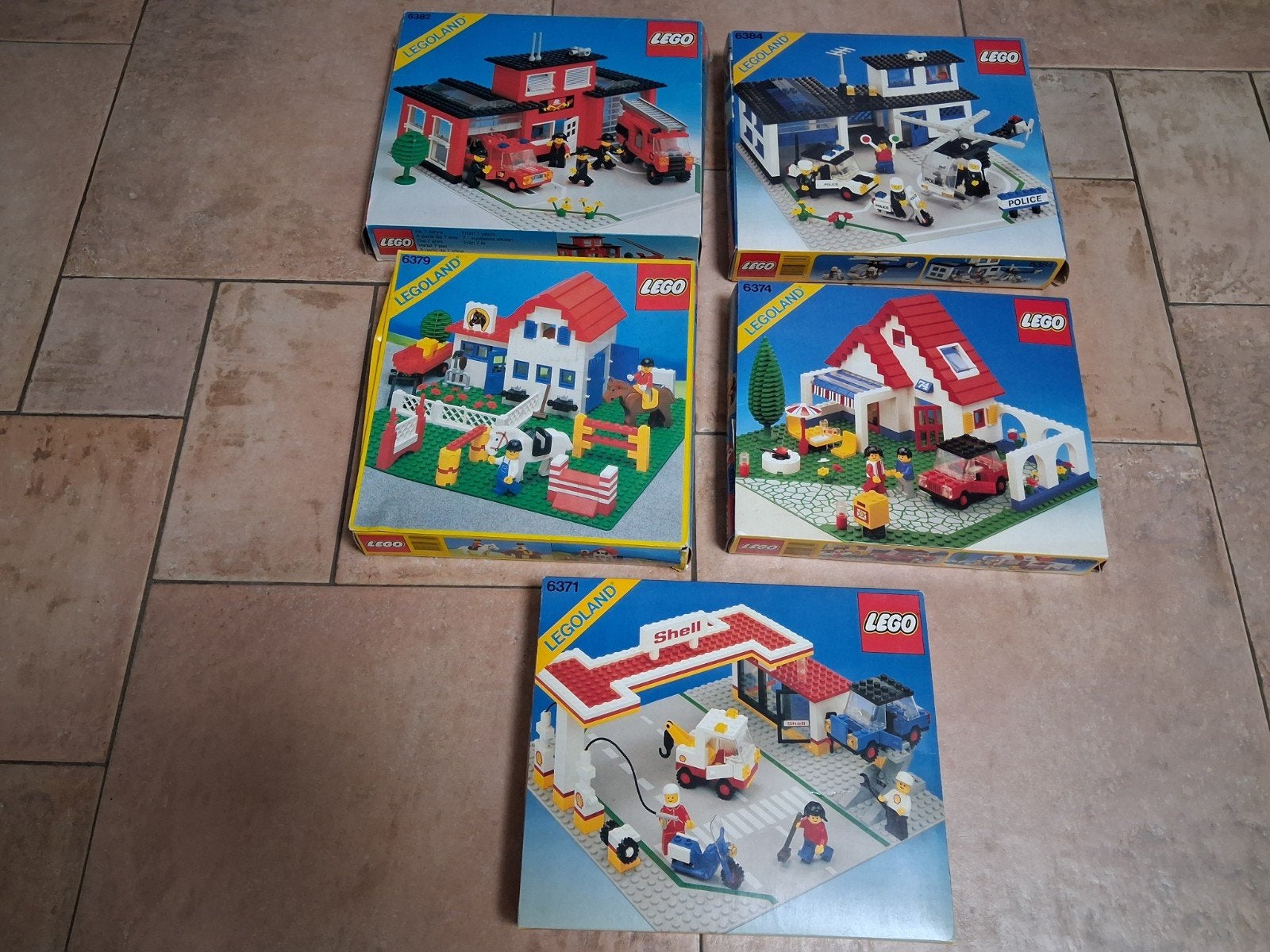 Verzameling Legoland Vintage + Dozen, Ophalen of Verzenden, Zo goed als nieuw, LEGOLAND, Inclusief doos