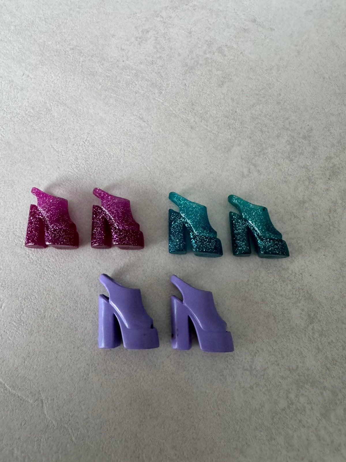 Barbie schoenen blokhak, Ophalen of Verzenden, Gebruikt, Accessoires