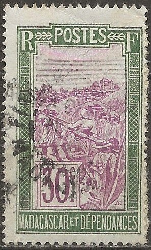 Madagaskar, Ophalen of Verzenden, Overige landen, Gestempeld