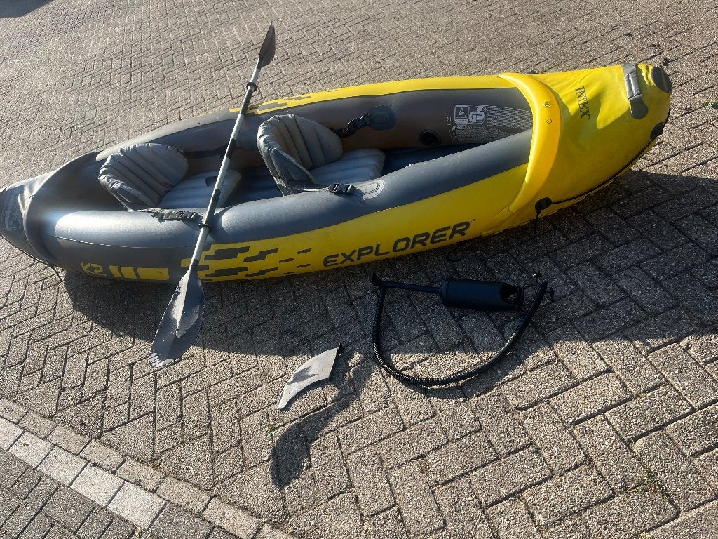 Kano, Ophalen, Kajak, Twee personen, Gebruikt