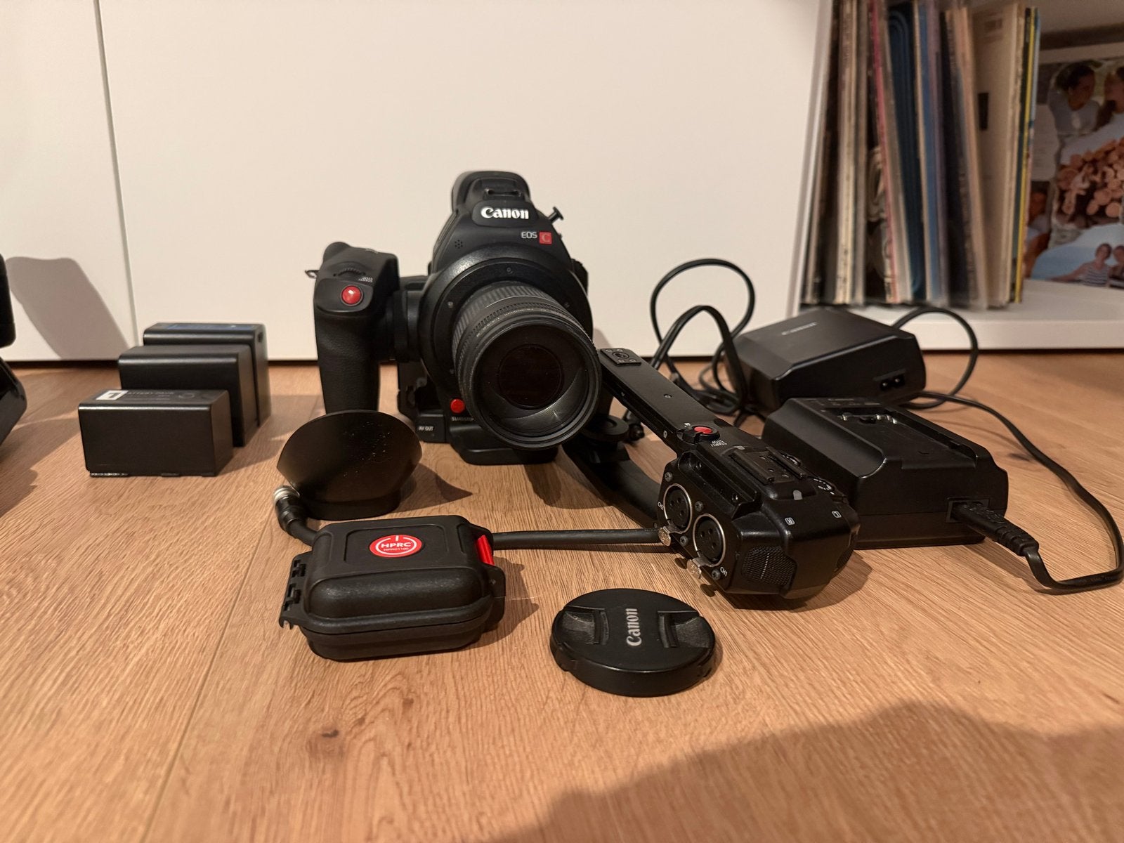 Canon C100 Mark II compleet met lens en extra accu's, Ophalen, Full HD, Gebruikt, Canon