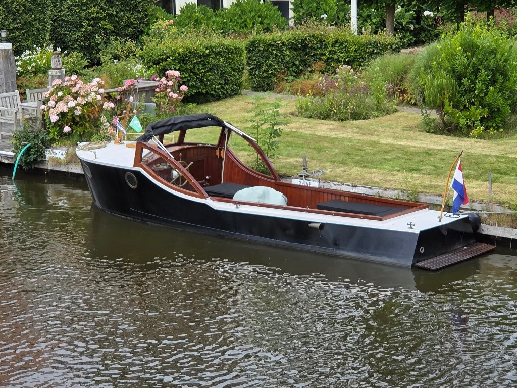 Historische Bakdekker 7,5 m., Staal, Binnenboordmotor, 1.00 - 1.50 meter, Diesel