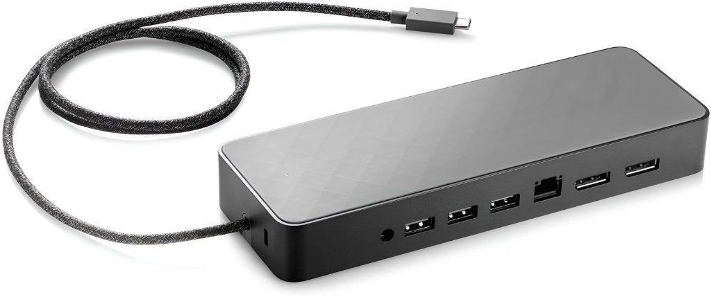 HP USB-C Universeel Dock HSA-B005DS & HP 90W Voedingsadapter, Hp, Refurbished, Ophalen of Verzenden, Nvt