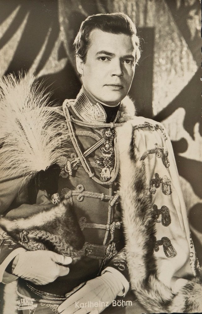SISSI - Karlheinz Bohm als Keizer Frans Jozef, Verzamelen, Verzenden, 1940 tot 1960, Ongelopen, Sterren en Beroemdheden