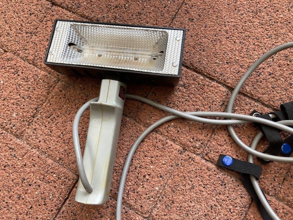 Lamp Philips-Radium JPc/1000 (moet nieuwe lamp in), Ophalen of Verzenden, Gebruikt, Film, Overige typen